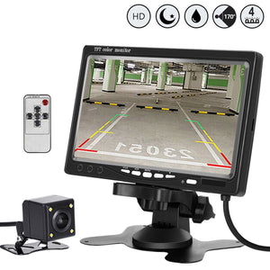 170° Weitwinkel Einparkkameras Rückfahrkamera Mit LCD Monitor 7" - Midyatmarkt