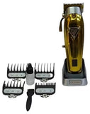 Profi Haarschneider Akku & Kabellos Barber Qualität Top Produkt mit Digitalanzeige und Goldfarbe - Midyatmarkt