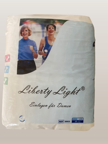 Liberty-Light anatomisch geformte Inkontinenzvorlage 18 Stück - Midyatmarkt