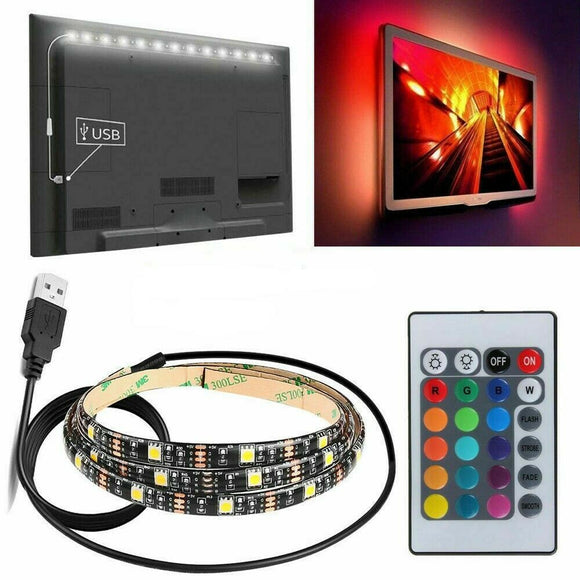 LED Streifen für Fernseher 2M mit USB - Midyatmarkt