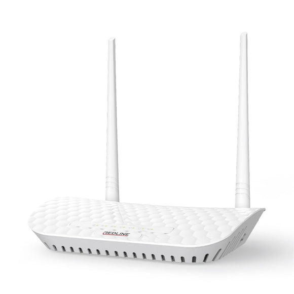 Redline Wlan-Router 2.4GHz 300 Mbit/s 4 Ethernet-Ports Dual Band - Midyatmarkt