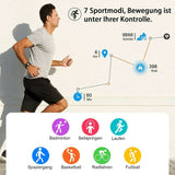 Smartwatch, Fitness Tracker mit Blutdruckmessung - Midyatmarkt