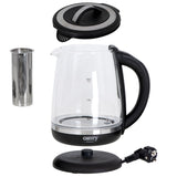 Glas LED Wasserkocher 2 Liter 2200W mit Teesieb - Midyatmarkt