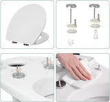 Toilettendeckel mit Absenkautomatik und Quick Release - Midyatmarkt